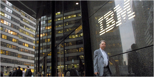 Logotipo IBM - Foto de Boomberg Noticias