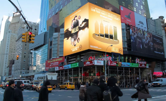 Dallas Digital Billboard Time Square New York City