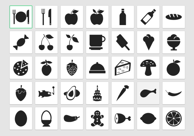 Iconica: Free Collection of Black & White Flat Icons
