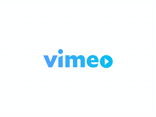 Vimeo Animated Logo