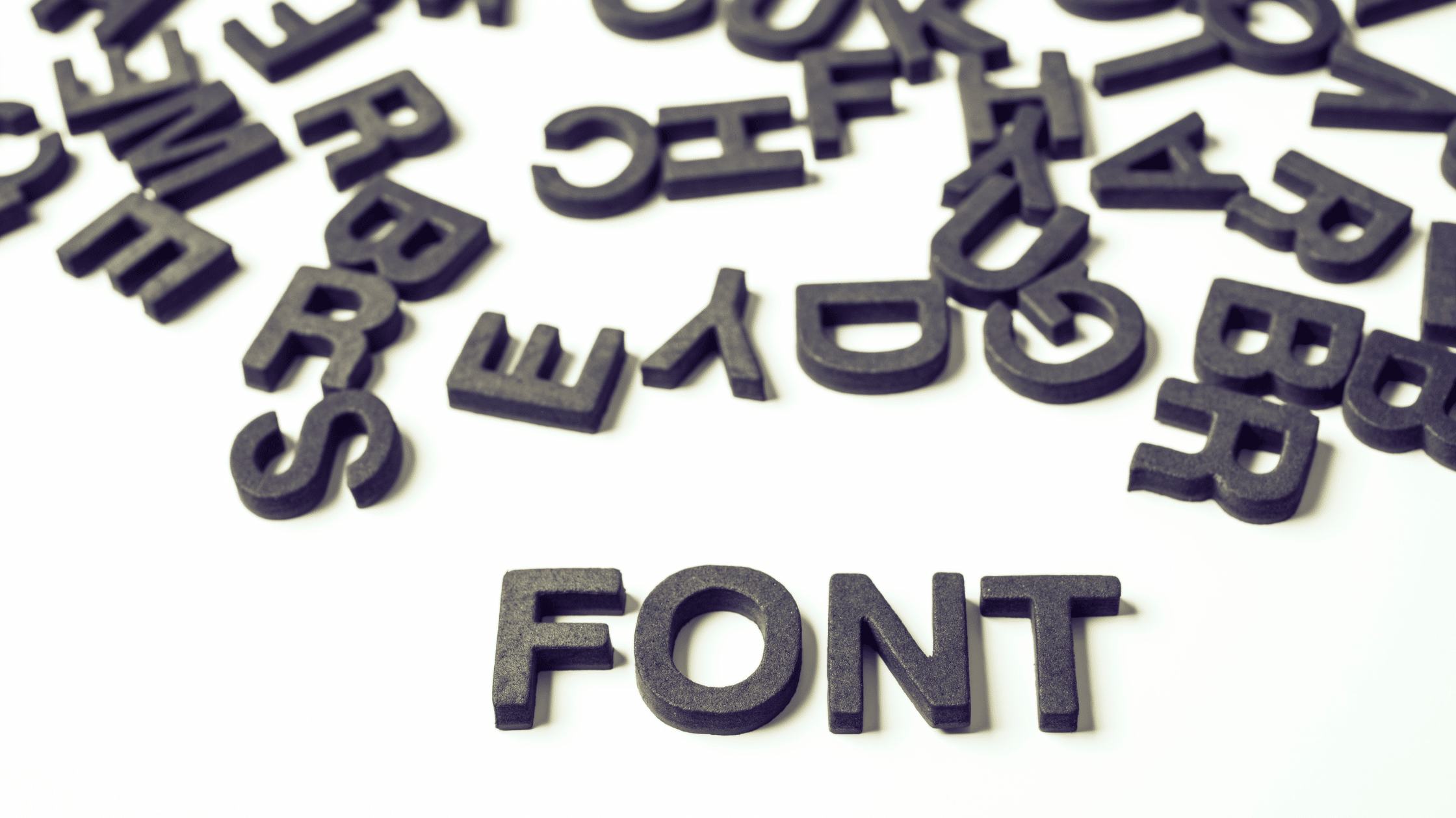How To Choose a Font