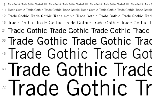 Tipos de letra para toda la vida - comercio gótico