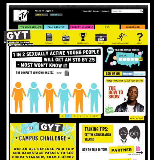 MTV GYT Website