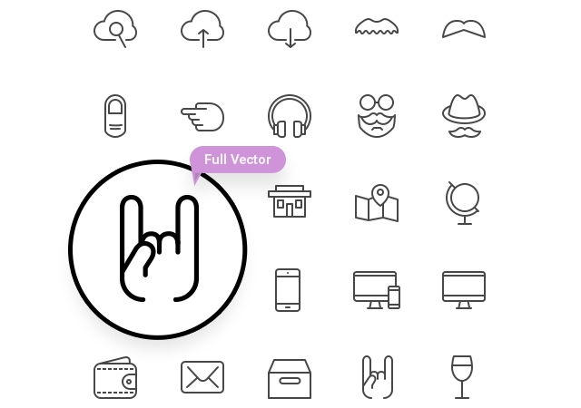 100 Free Vectorial Icons