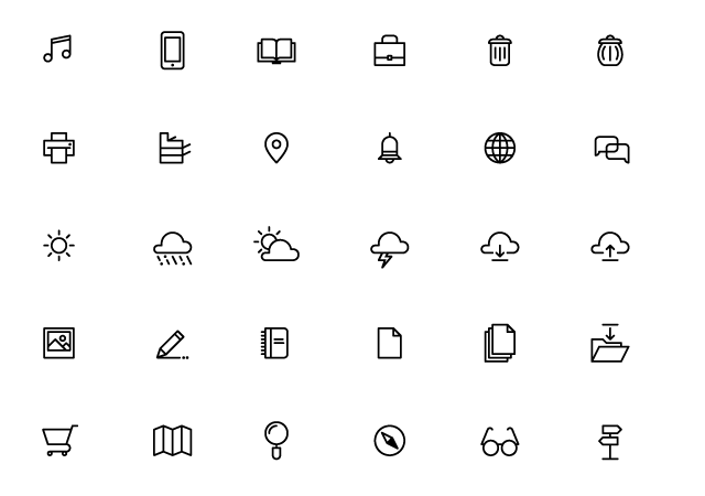 Multipurpose Icons
