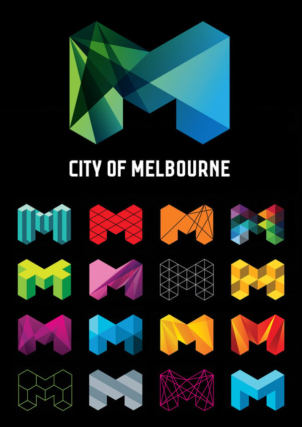 City of Melbourne Logo Variations