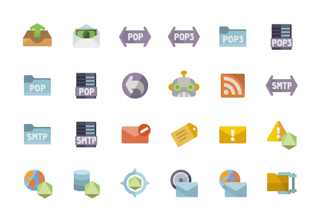 Website Icons in Multiple Styles