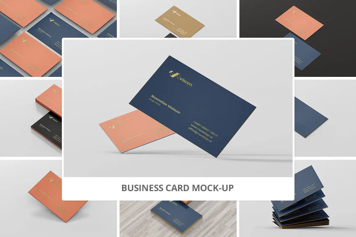 business card mock-up