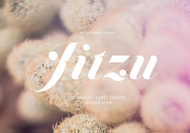 Jitzu: Beautiful Didone Font Family