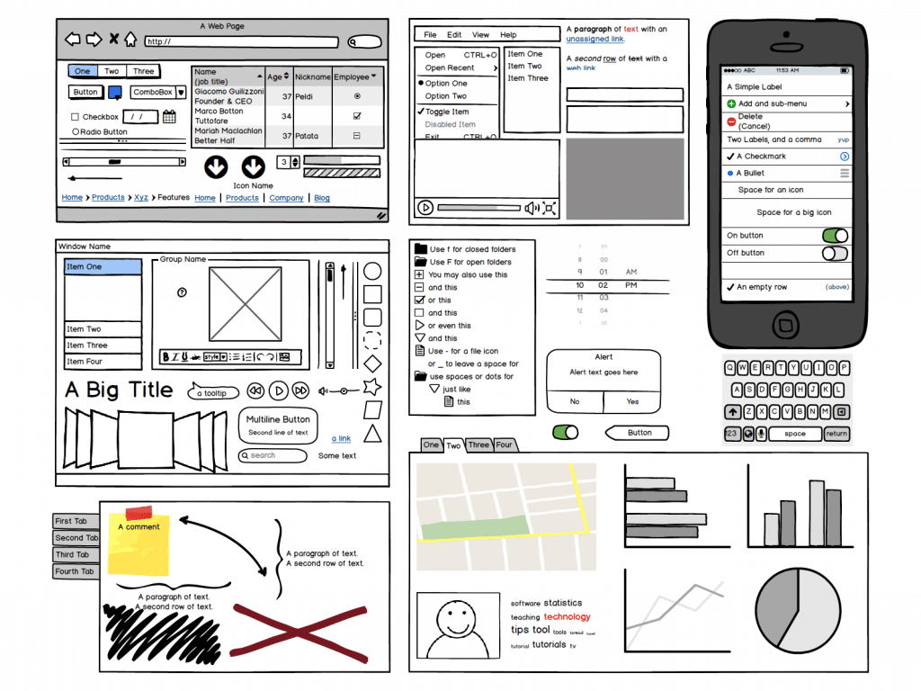 Download Mandatory Stages for Perfect Design: Wireframes, Mockups, Prototypes | JUST™ Creative