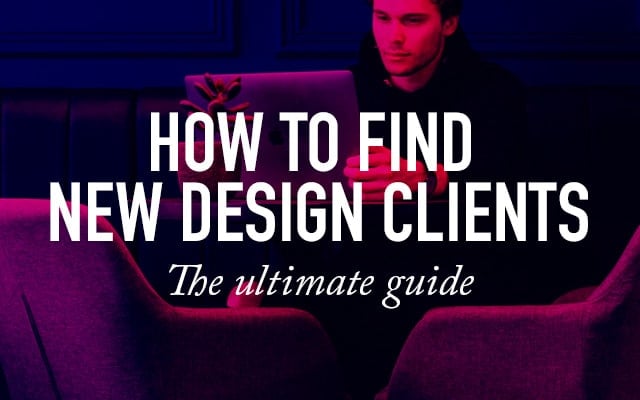 how to find new design clients