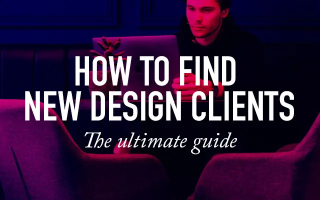 how to find new design clients