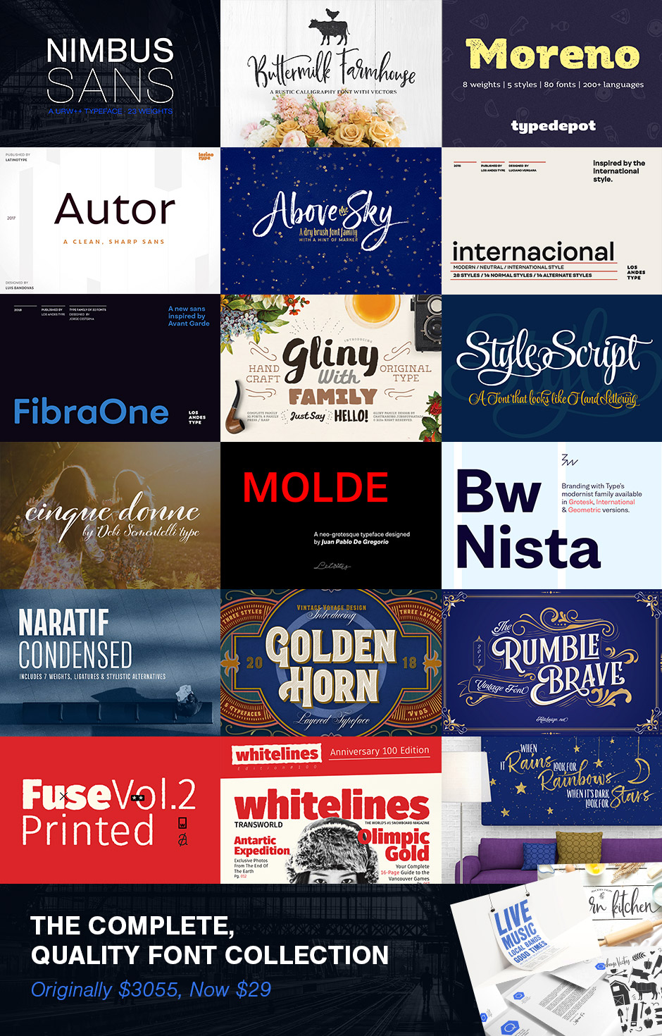 Quality Font Collection