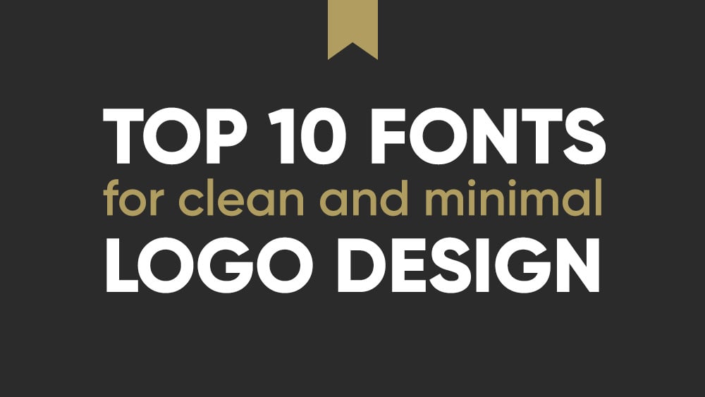 10 Best Professional Fonts For Logo Design Clean Minimal Just