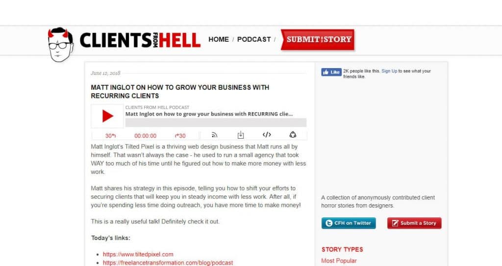 clients from hell podcast