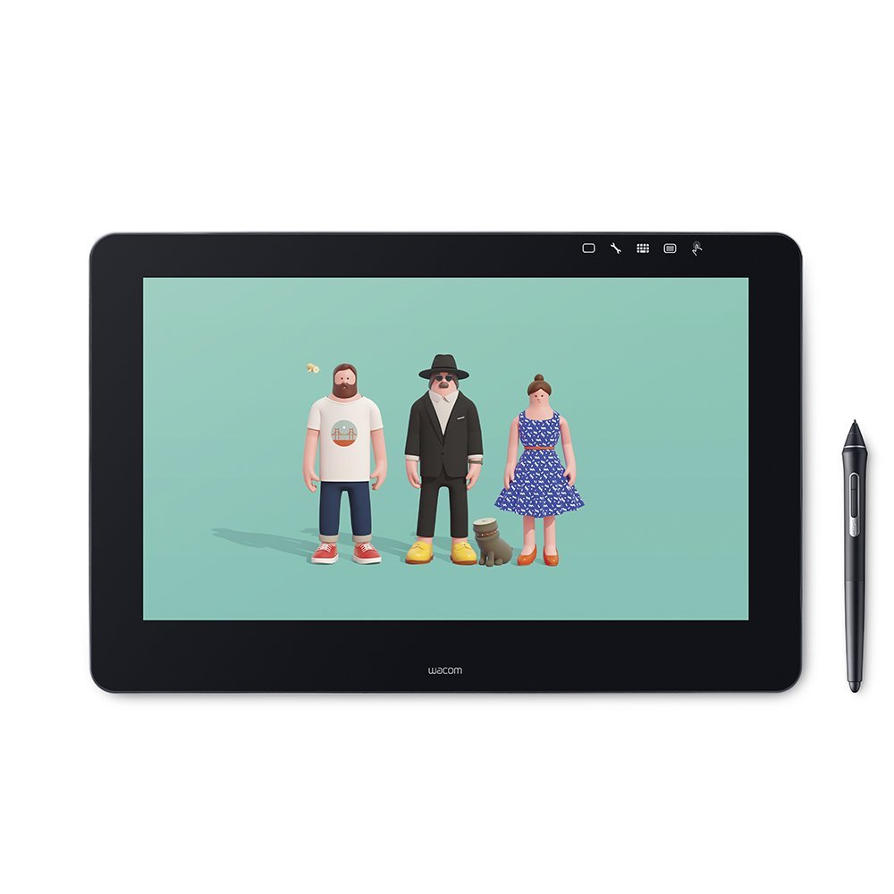 graphic design tablet with screen