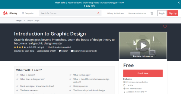 Image result for Udemy: Introduction to Graphic Design