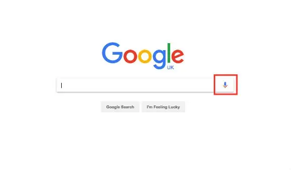 Google Voice Search Icon