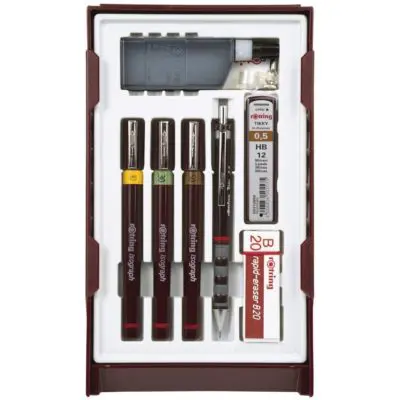 rOtring Isograph Technical Drawing Pen Set