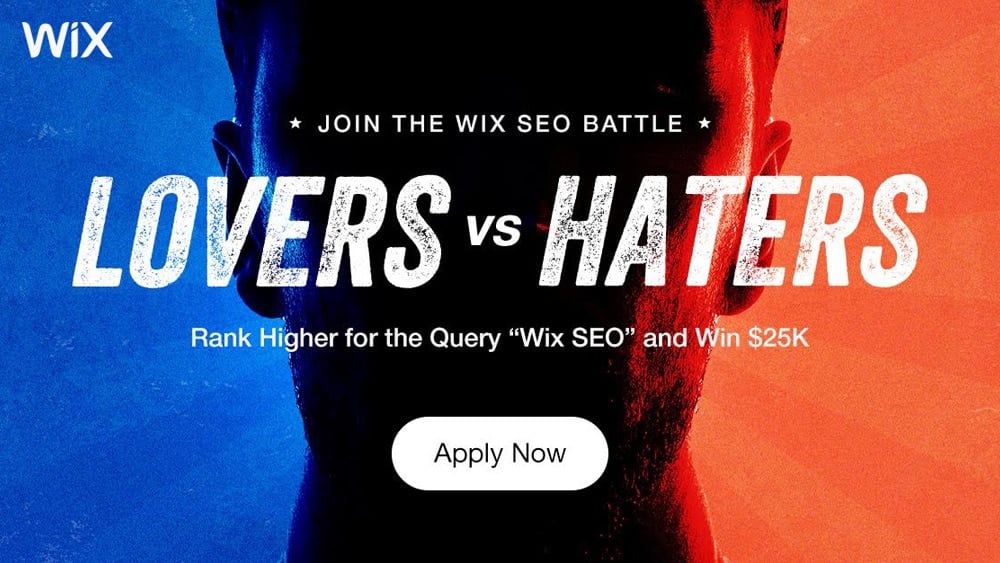 Lovers vs Haters SEO Wix Battle