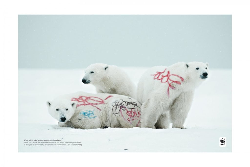 Clever Print Ad - The World Wildlife Fund 