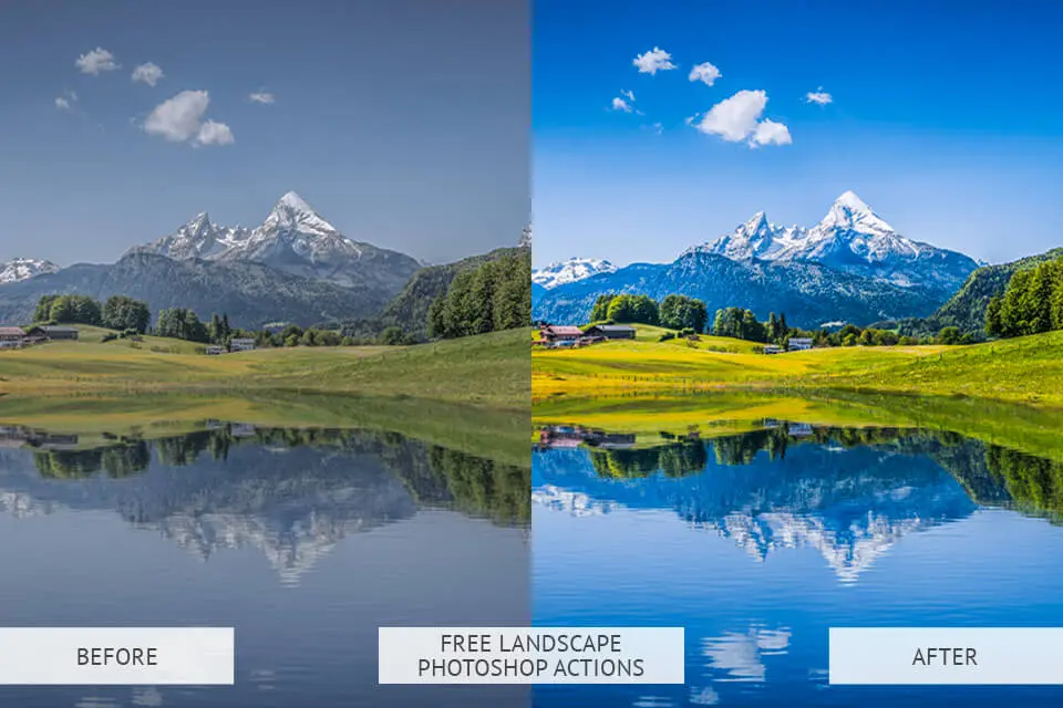 Free Landscape Photoshop Actions