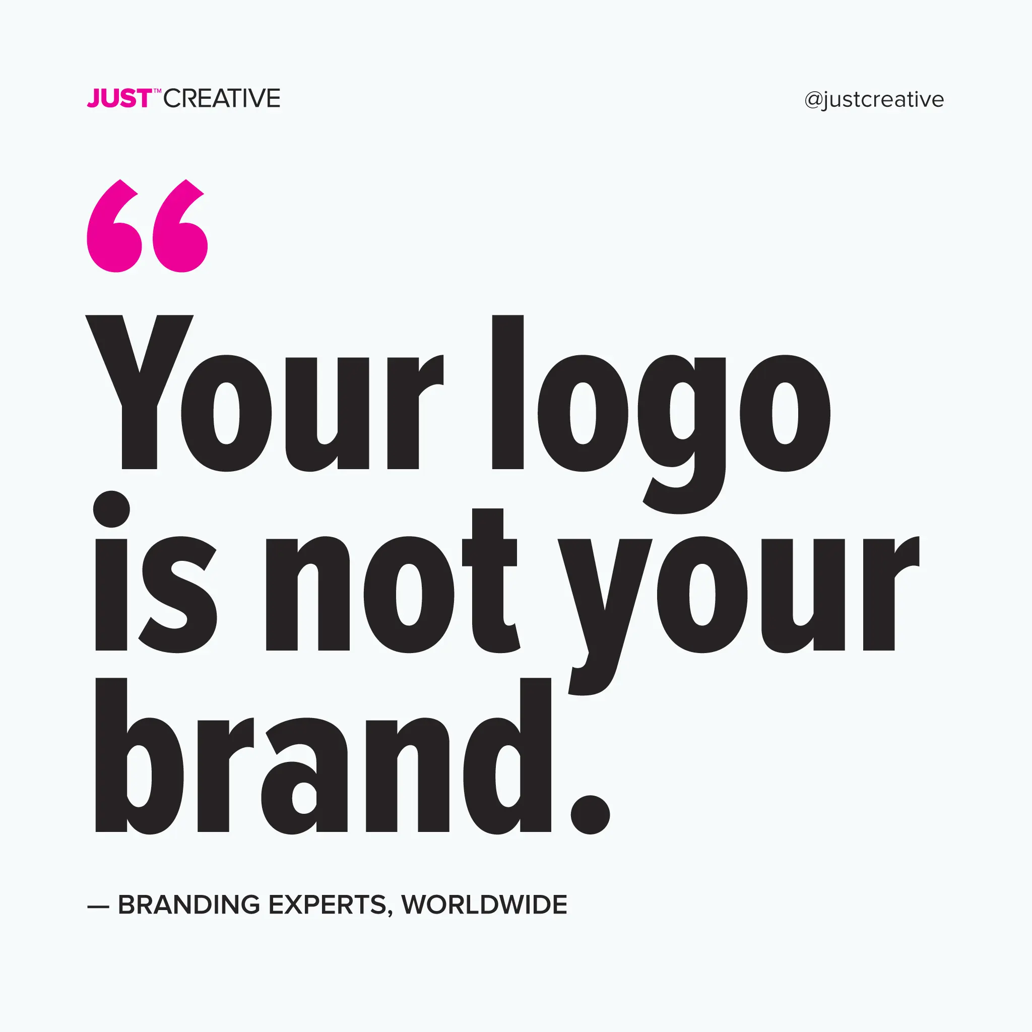 Your Logo is Not Your Brand
