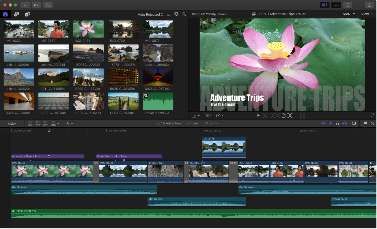 Final Cut Pro X - Best Video Editing Software for Content Creators