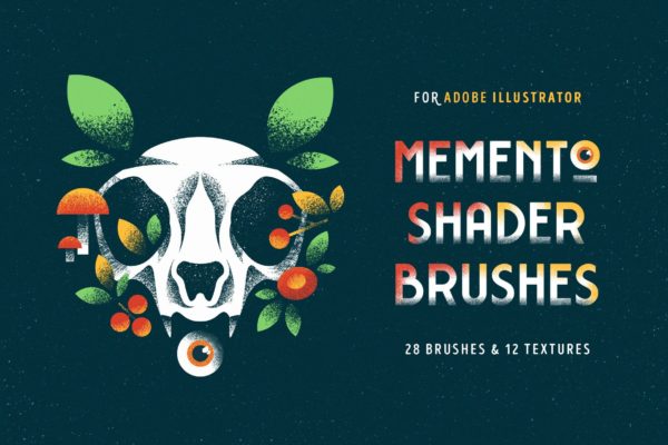 Memento Shader Brushes For Illustrator