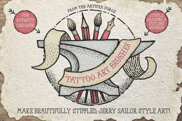 Tattoo Art - Affinity Brushes