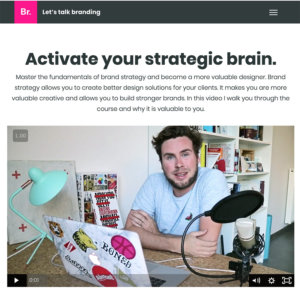Activate Your Strategic Brain Brand Strategy Course