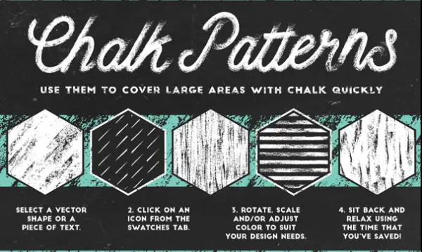 Classic Chalk Brushes Patterns