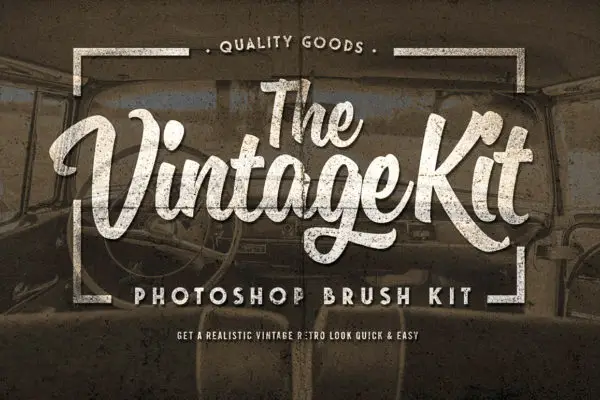 The Vintage Kit - Photoshop Brushes