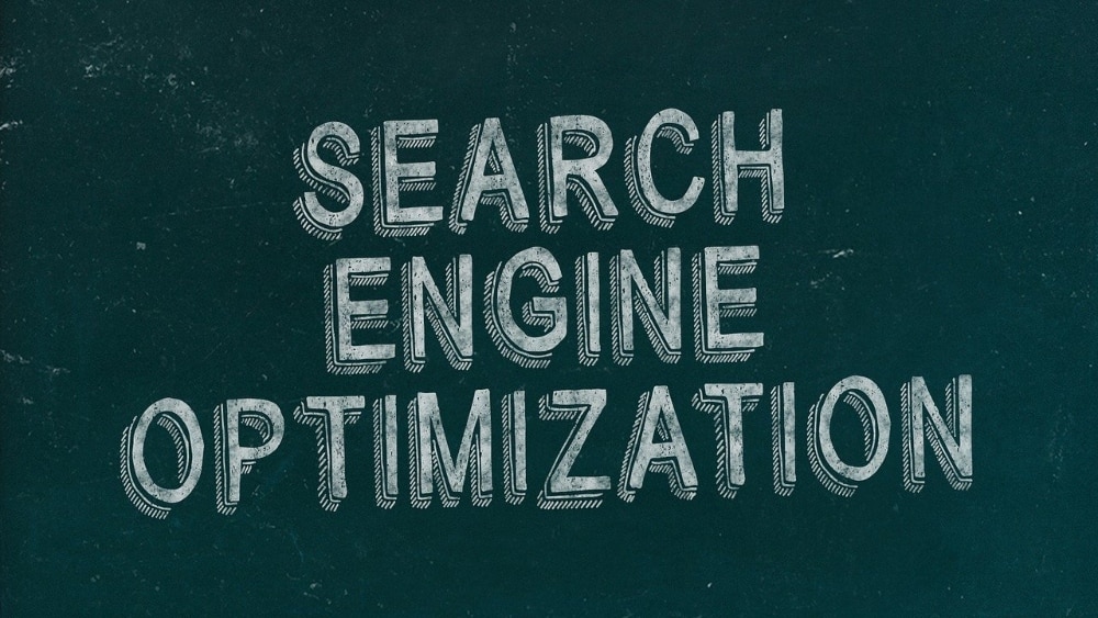 Search Engine Optimisation text on black background - 5 Unarguable Truths About SEO in 2020