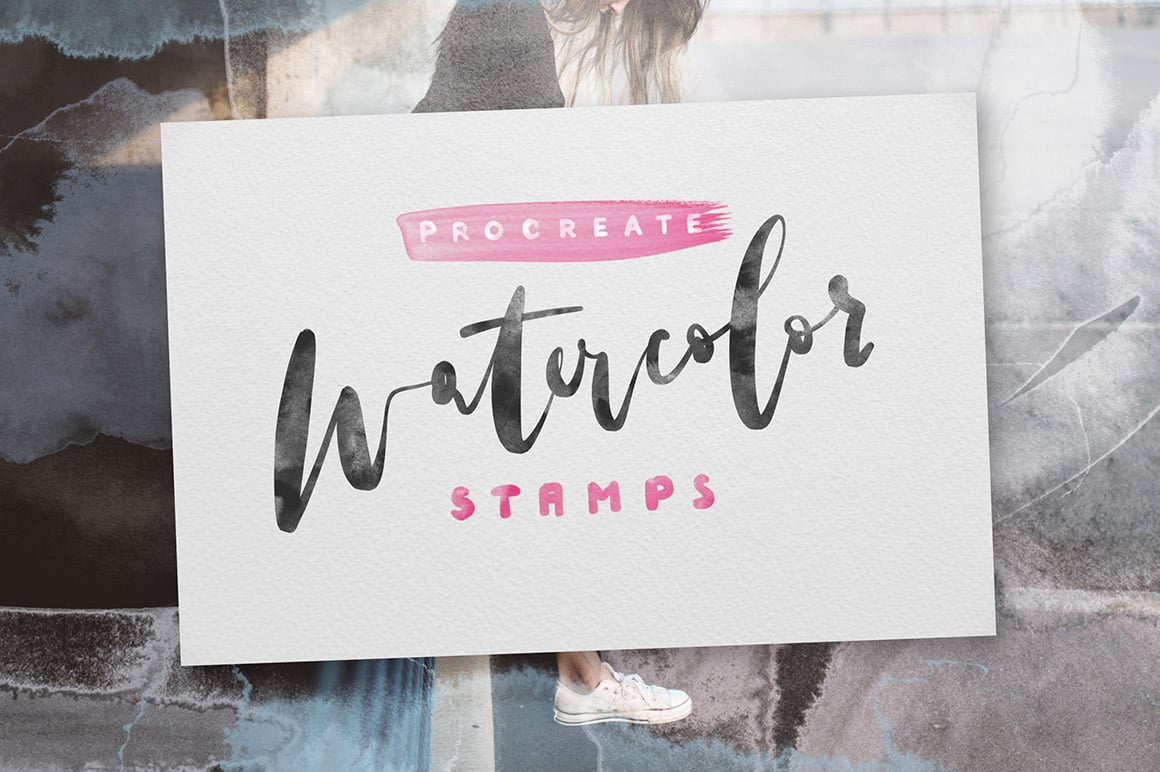procreate watercolor stamps free