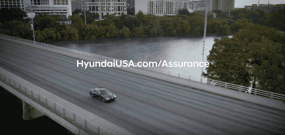 Hyundai social distancing ad during coronavirus lockdown