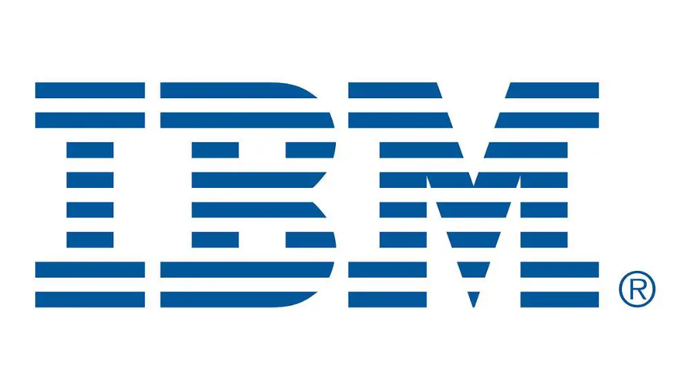 IBM logo redesign represents speed and dynamism