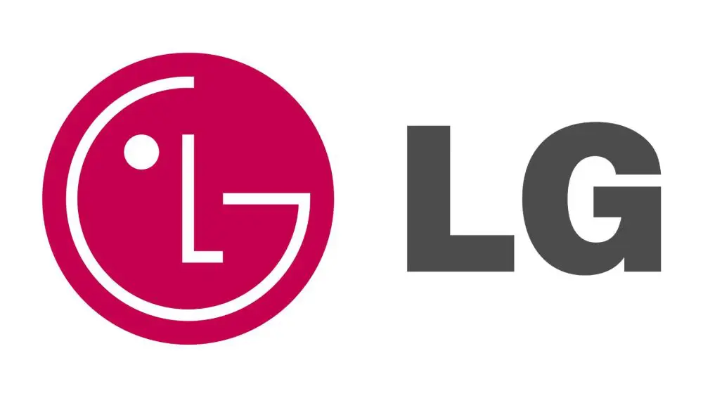 LG logo face represents the brand's connection with customers