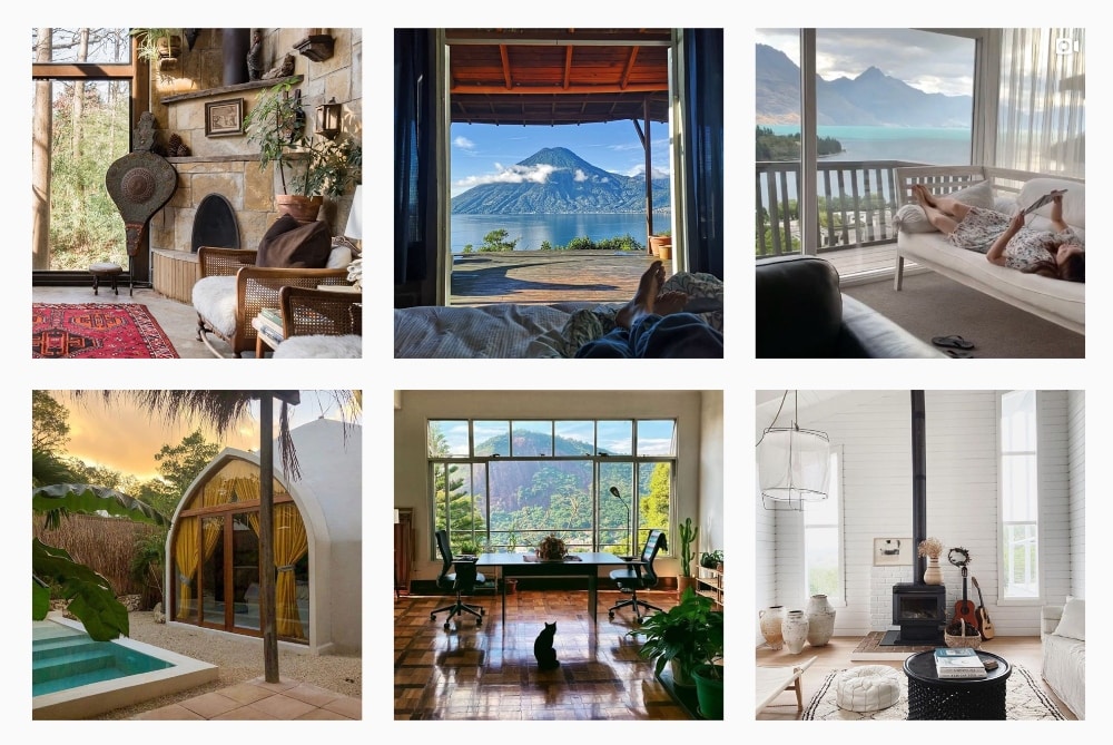 Airbnb's Instagram content represents value to their audience and increases engagement