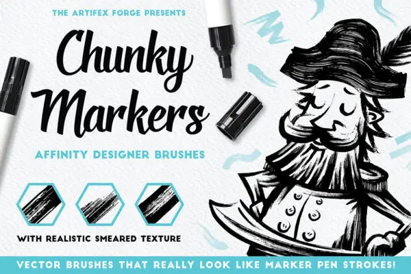 Chunky Markers – Affinity Brushes