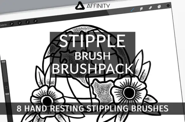Stipple Brush Brushpack – Affinity