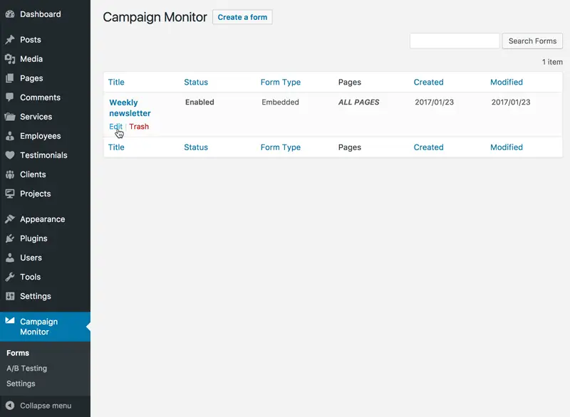 Campaign Monitor Email Tracking and Monitoring Tool