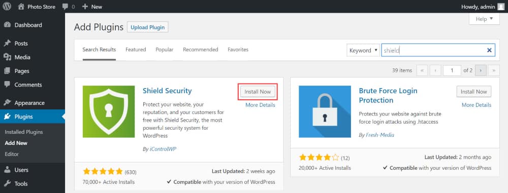 Shield Security WordPress Security Plugin