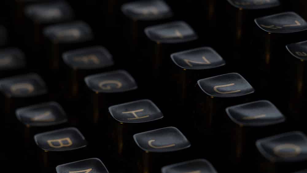 Typewriter keys - Writing seductive copy that sells