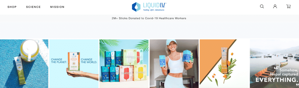 Liquid I.V. influencer marketing