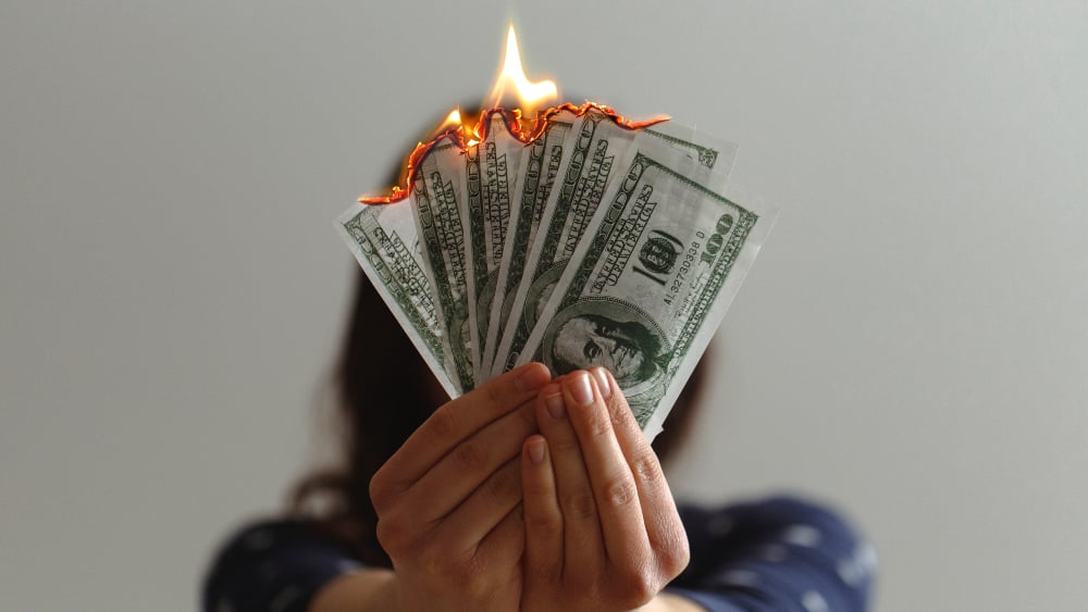 Burning money - Spend smart on digital marketing