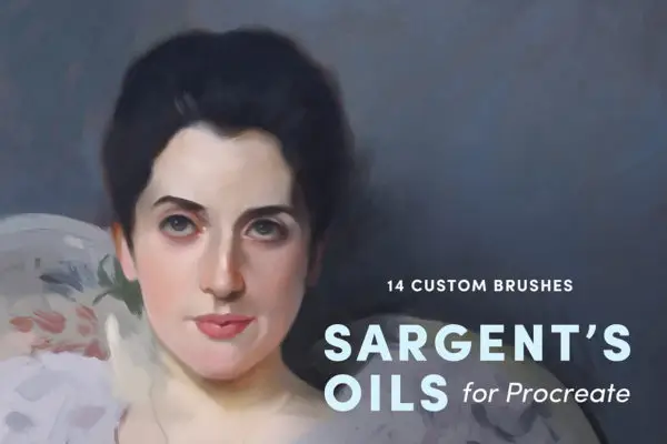 Sargent’s Oils – Procreate Brushes
