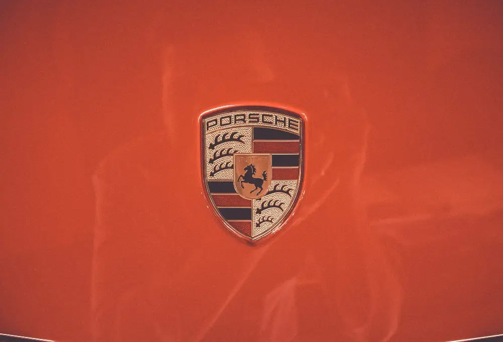 Porsche's logo reflects the brand's identity