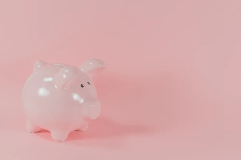 Piggy bank for saving to be a full-time freelancer