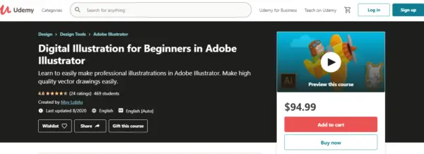 Digital Illustration for Beginners in Adobe Illustrator